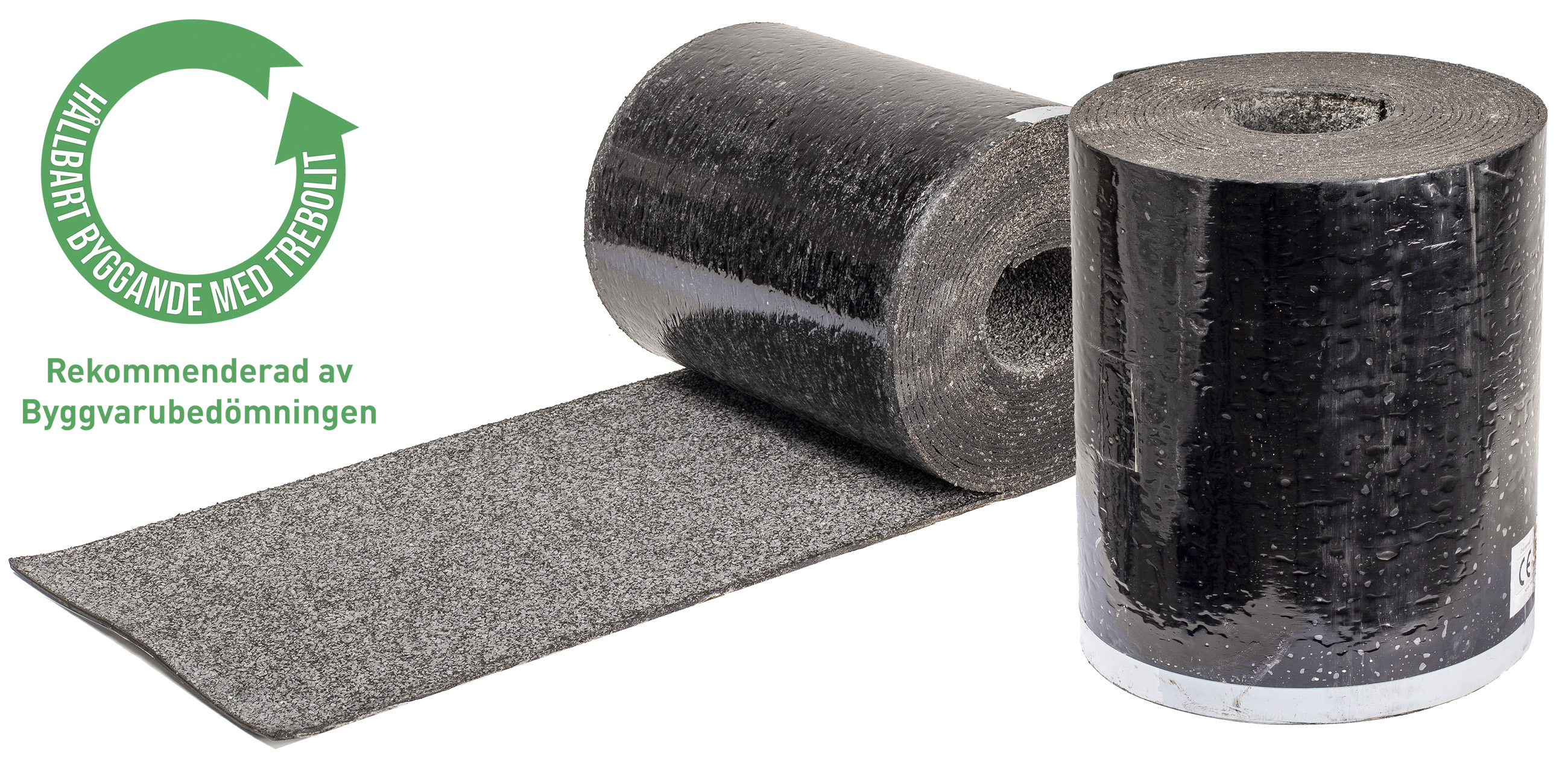 Remsa Elastolit 001 Skiffergrå - 7,5x0,25m - Trebolit